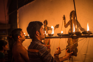 tholpavakoothu shadow puppet play of kerala india photo